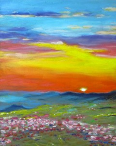 sun set